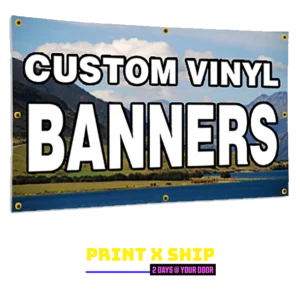 Vinyl banner (print x ship)