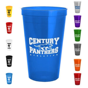 Plastic stadium cups