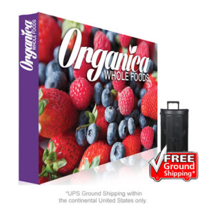 10 x 8ft. 3D Pop Up Display Straight With Endcaps