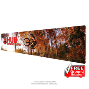 30 x 8ft. 3D Pop Up Display Straight With Endcaps