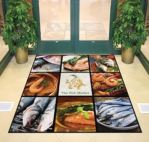 printed carpet mats