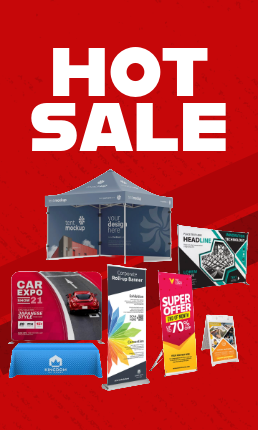 banner stand displays table cloth sale