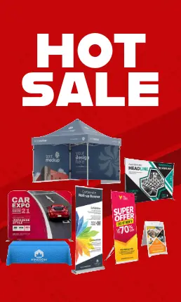 banner stand displays table cloth sale