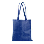 navy tote bag